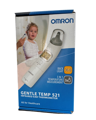 Ušesni termometer OMRON Gentle Temp 521